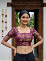 MIMOSA Saree Saree — blouse close-up