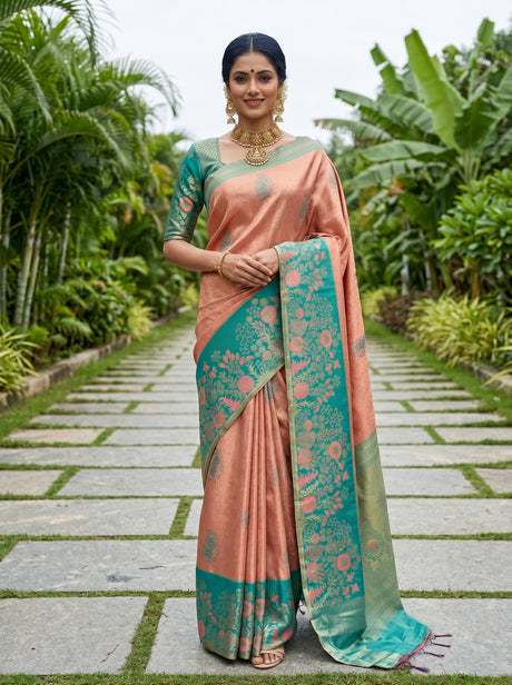 MIMOSA Saree Saree — front view on mannequin