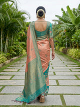 MIMOSA Saree Saree — pose 2 styling detail