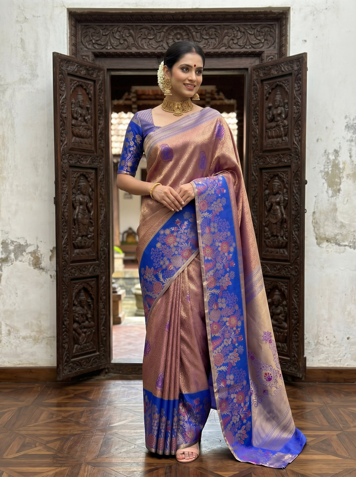 MIMOSA Saree Saree — pose 6 styling detail