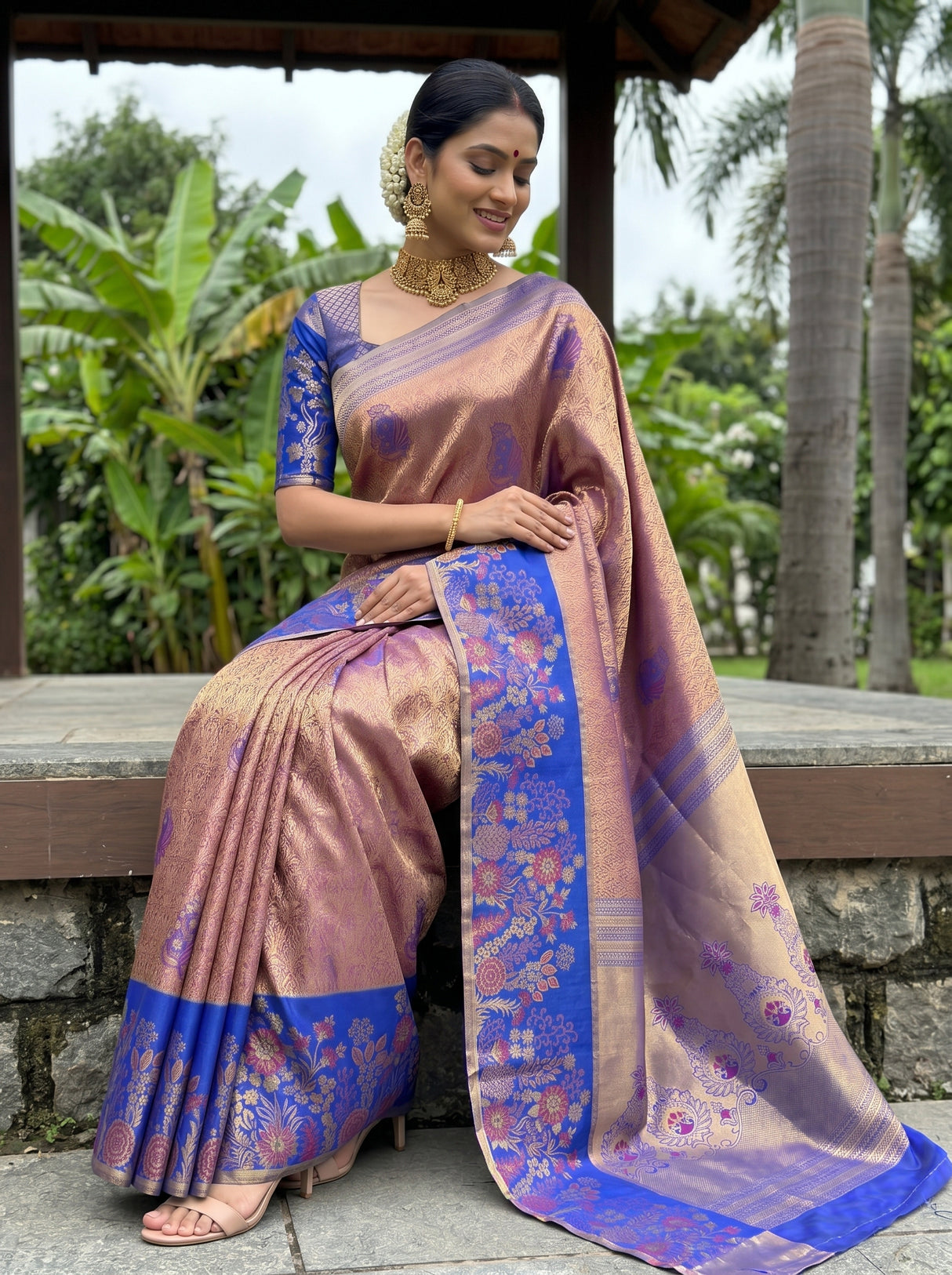 MIMOSA Saree Saree — pose 8 styling detail