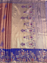 MIMOSA Saree Saree — pallu and zari work detail