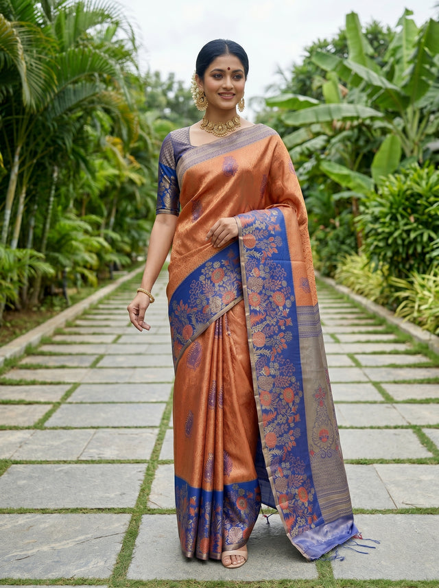 MIMOSA Saree Saree — front view on mannequin