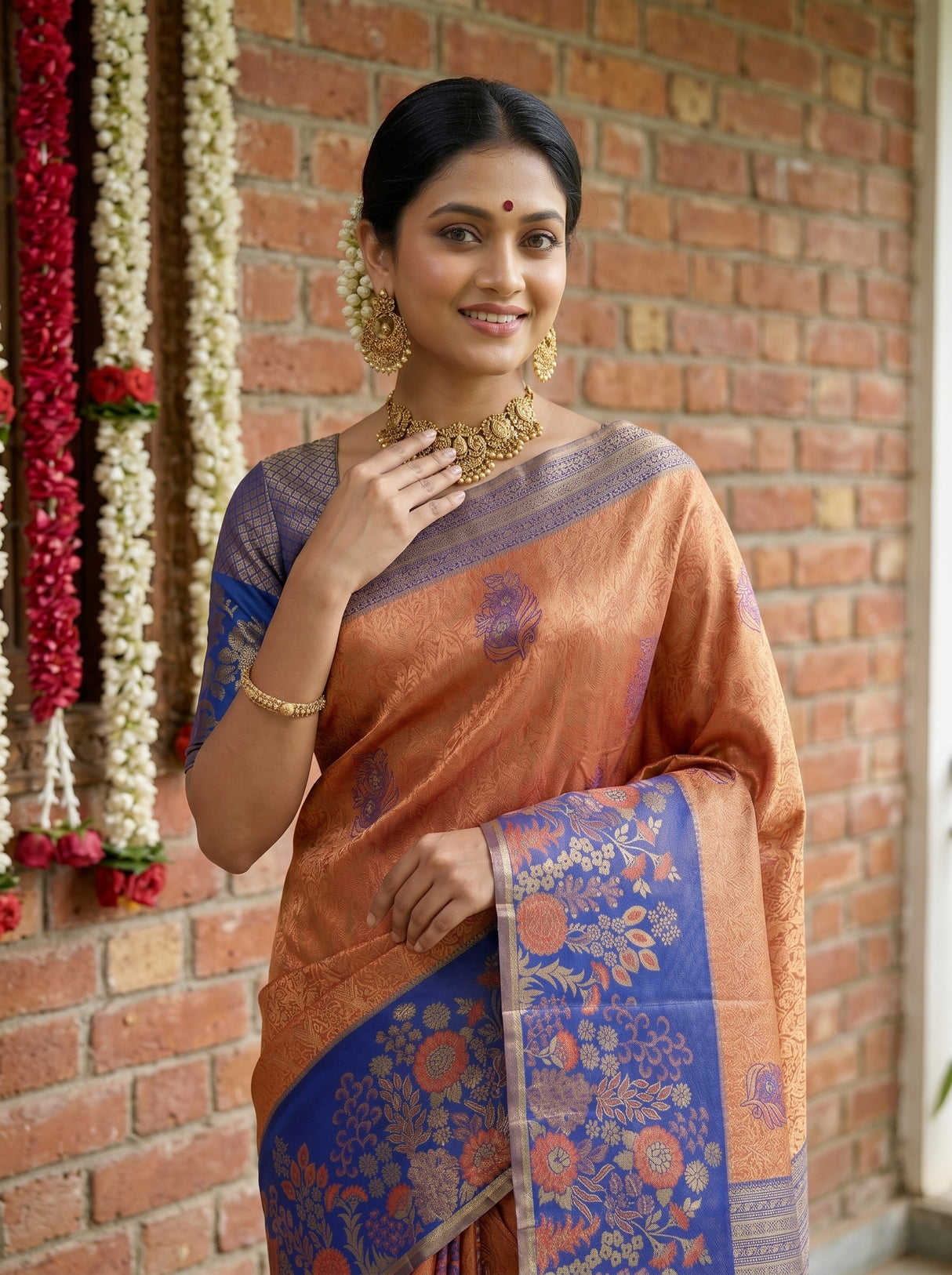 MIMOSA Saree Saree — pose 10 styling detail