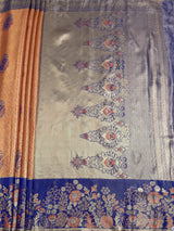 MIMOSA Saree Saree — pallu and zari work detail