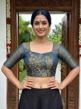 MIMOSA Saree Saree — blouse close-up