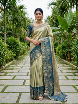MIMOSA Saree Saree — front view on mannequin