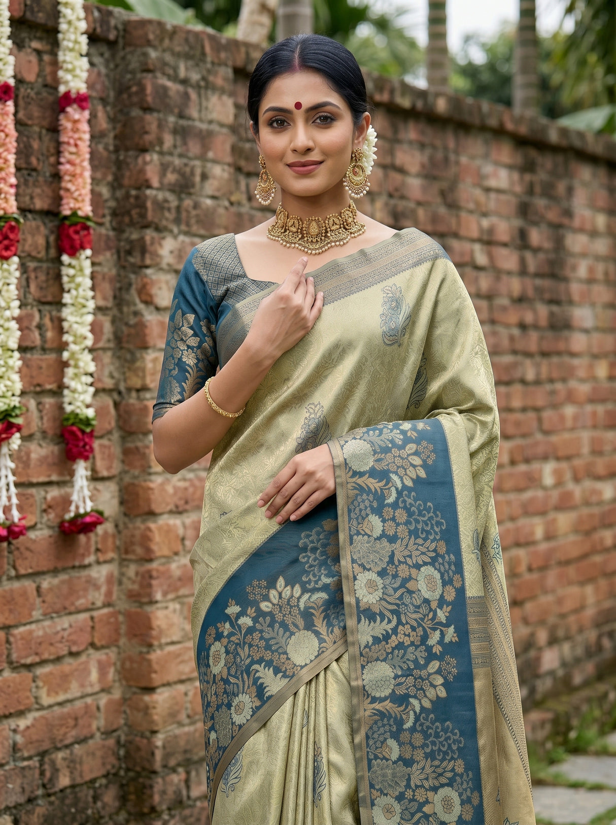 MIMOSA Saree Saree — pose 10 styling detail