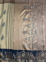 MIMOSA Saree Saree — pallu and zari work detail