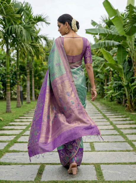 MIMOSA Saree Saree — pose 2 styling detail