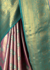 MIMOSA Rani Kanjivaram Art Silk Saree — fleets shot full lifestyle