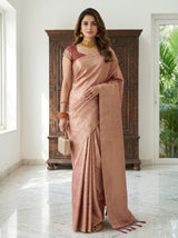 Pink  Saree