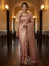 MIMOSA Pink Saree Saree — pose 6 styling detail
