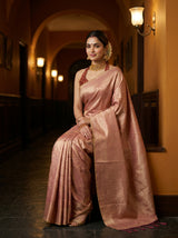 MIMOSA Pink Saree Saree — pose 8 styling detail