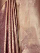 MIMOSA Pink Saree Saree — fleets shot full lifestyle