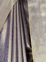 MIMOSA Violet Saree Saree — fleets shot full lifestyle