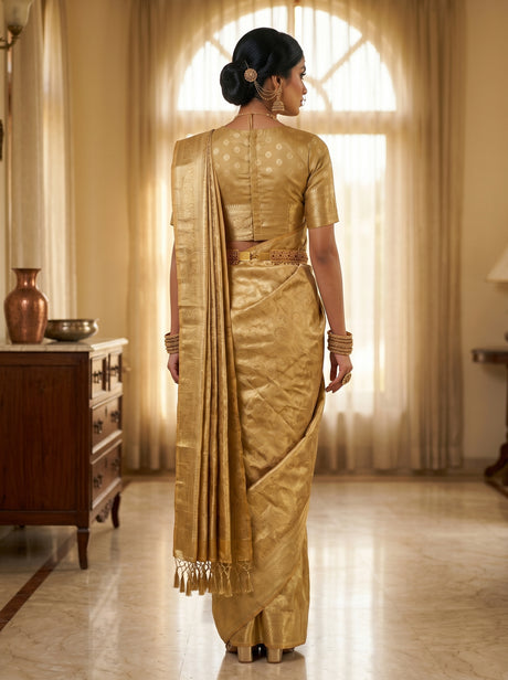 MIMOSA Saree Saree — pose 2 styling detail