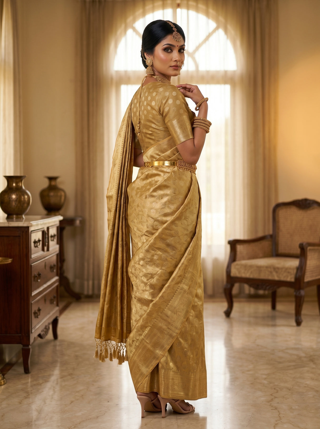 MIMOSA Saree Saree — pose 7 styling detail