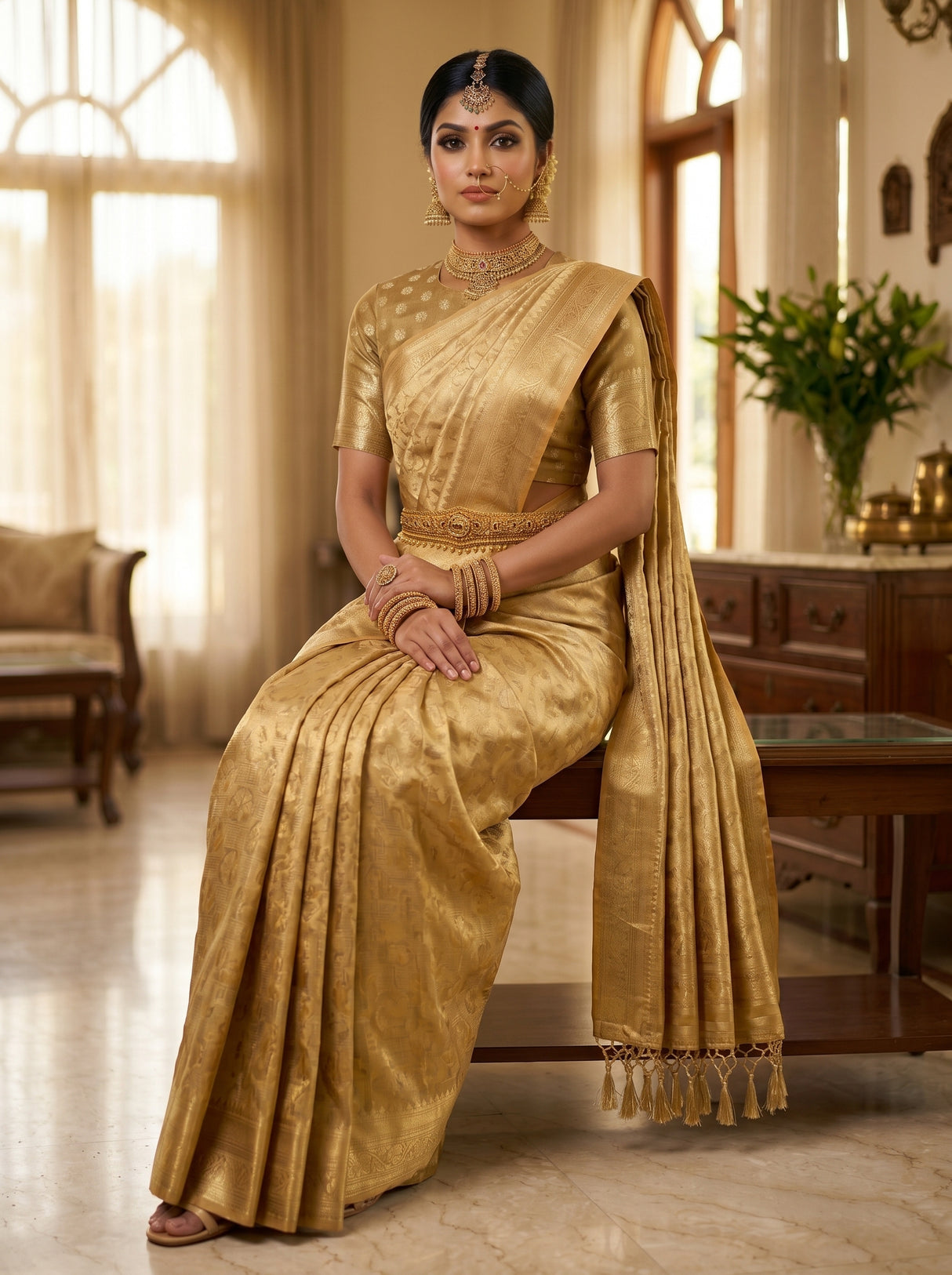 MIMOSA Saree Saree — pose 8 styling detail