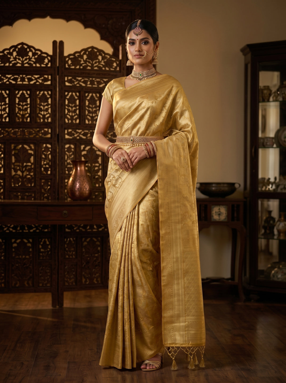 MIMOSA Saree Saree — pose 5 styling detail