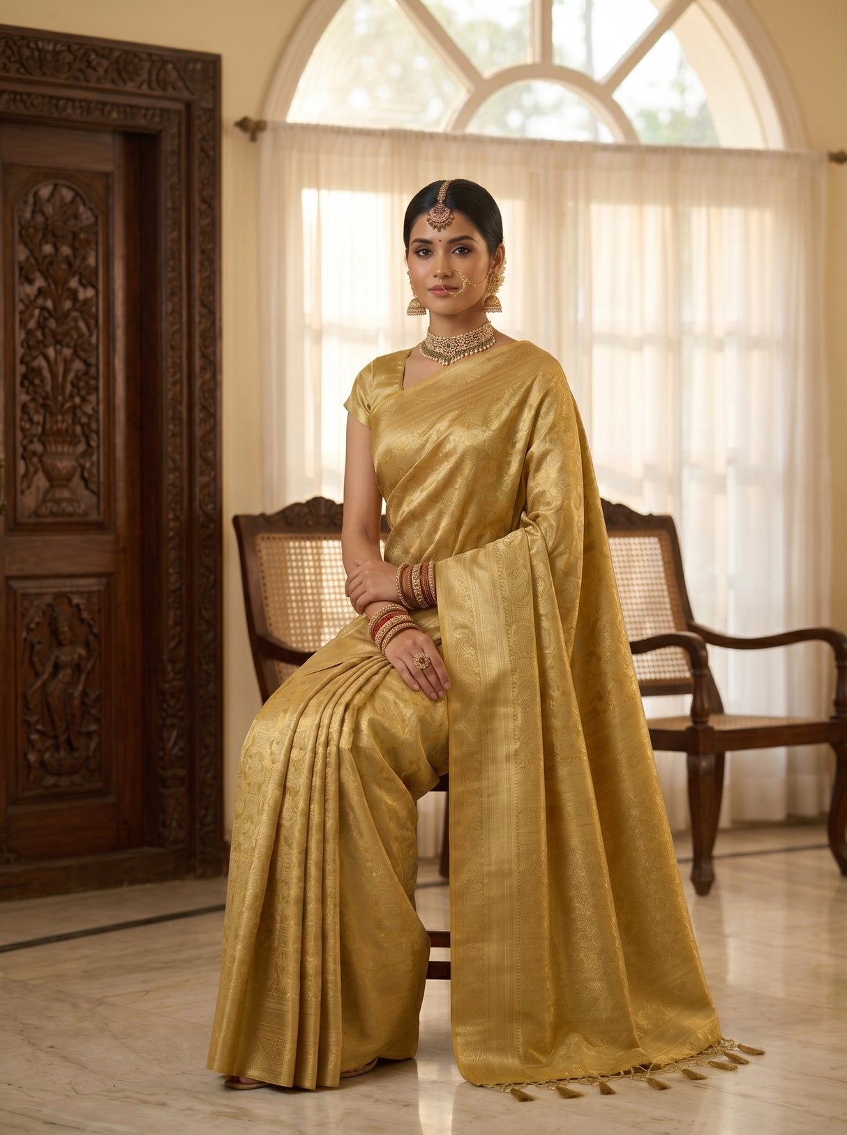 MIMOSA Saree Saree — pose 8 styling detail
