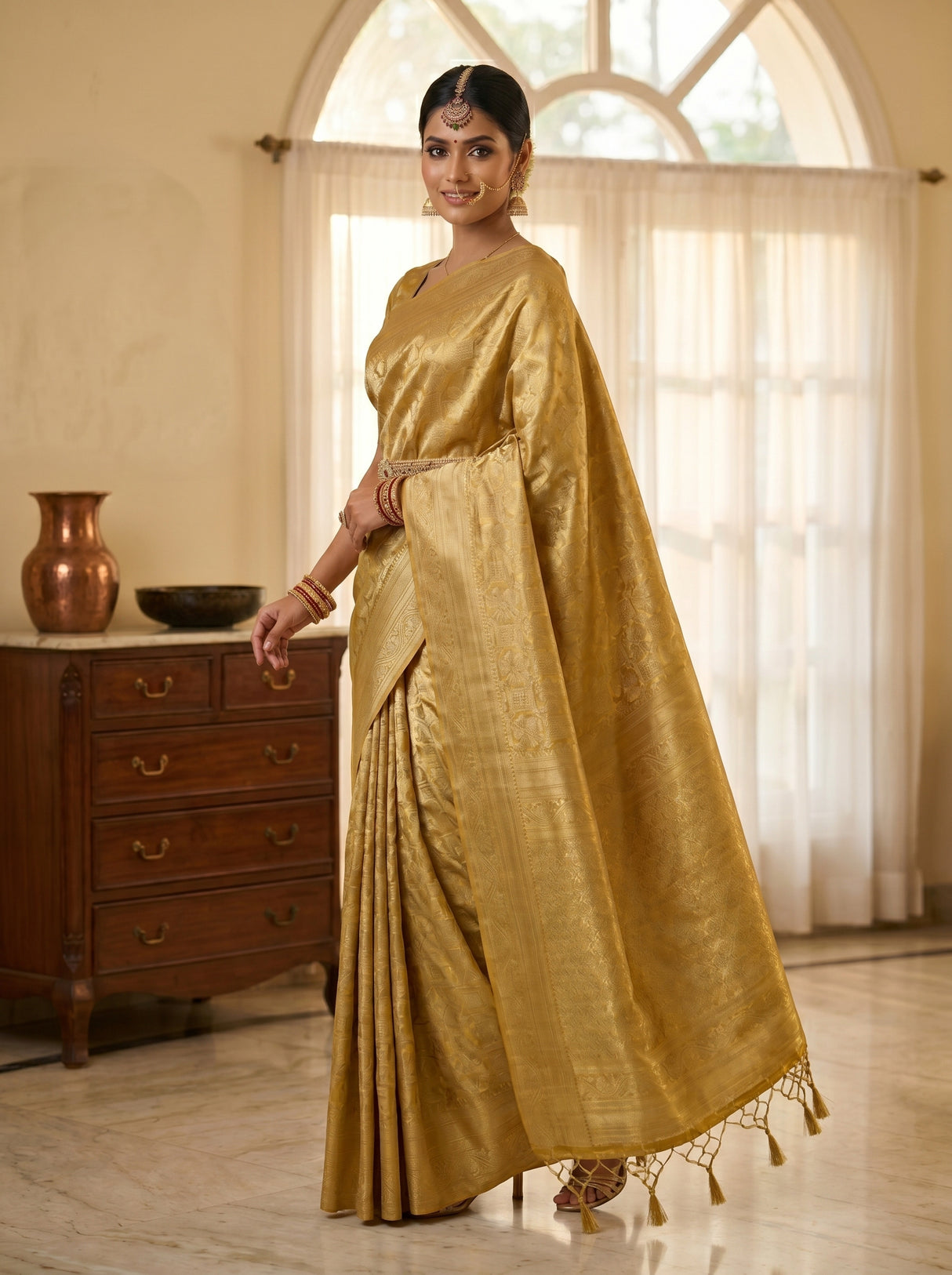 MIMOSA Saree Saree — pose 9 styling detail