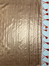 MIMOSA Saree Saree — pallu and zari work detail