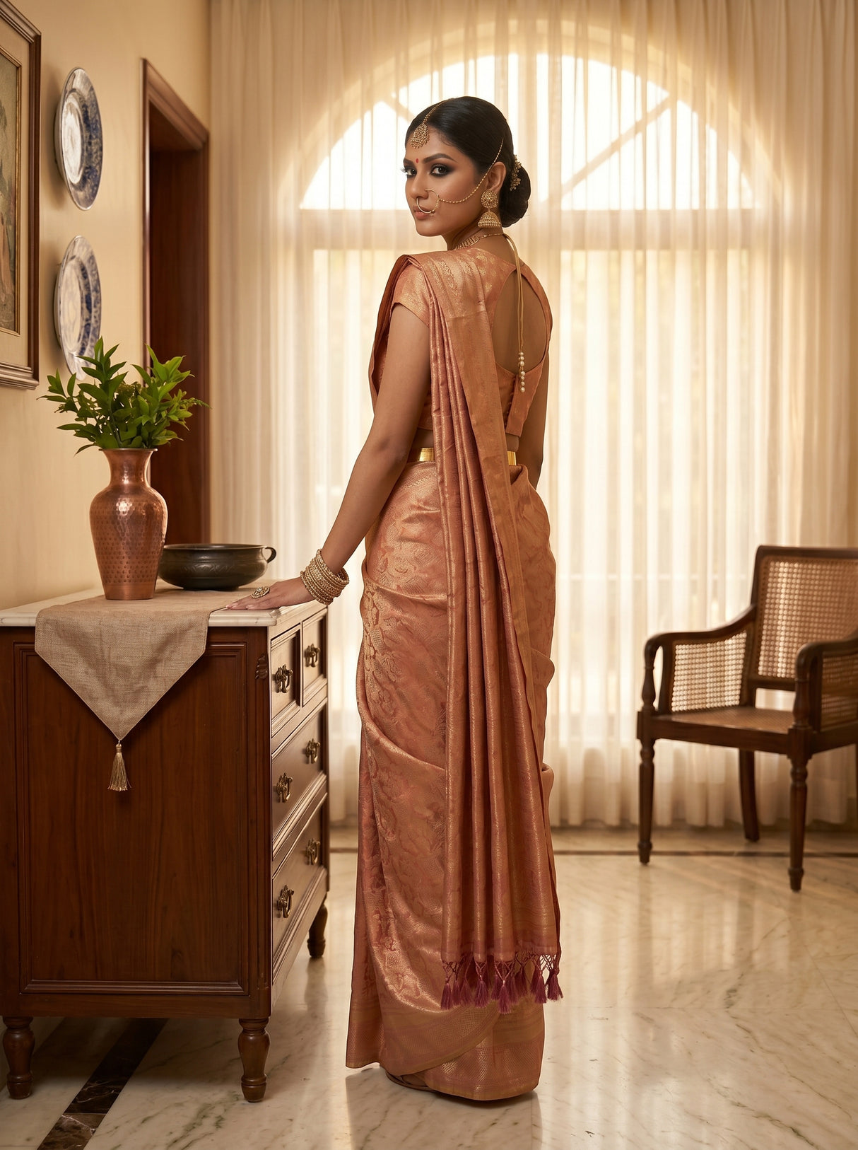 MIMOSA Saree Saree — pose 7 styling detail