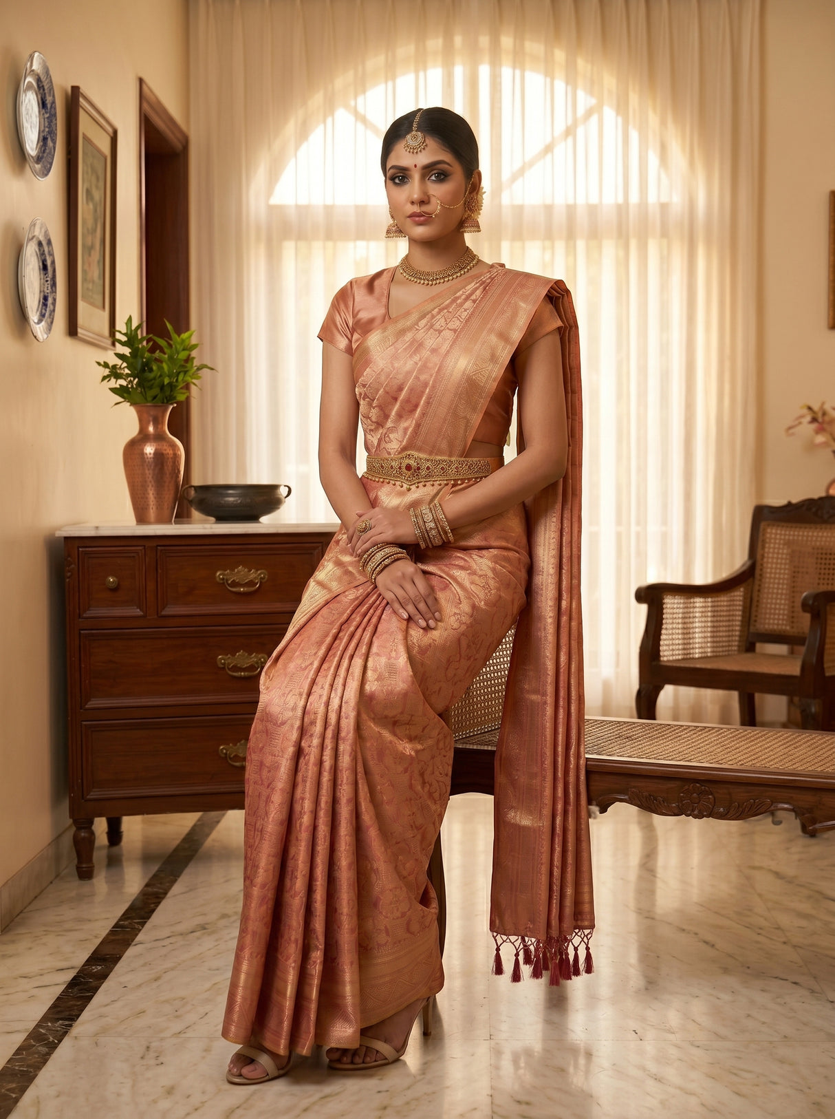 MIMOSA Saree Saree — pose 8 styling detail