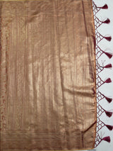 MIMOSA Saree Saree — pallu and zari work detail