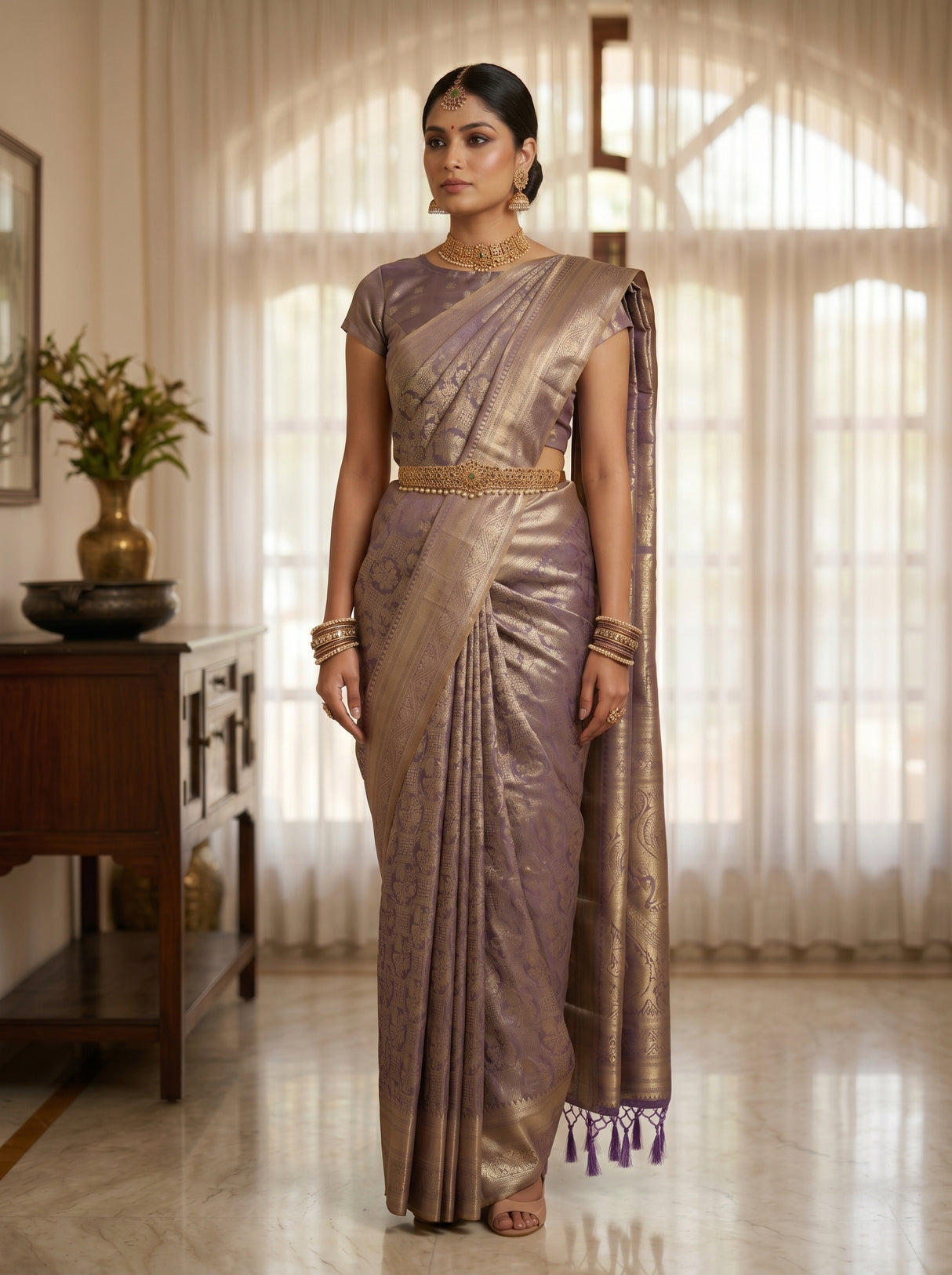 MIMOSA Saree Saree — pose 6 styling detail