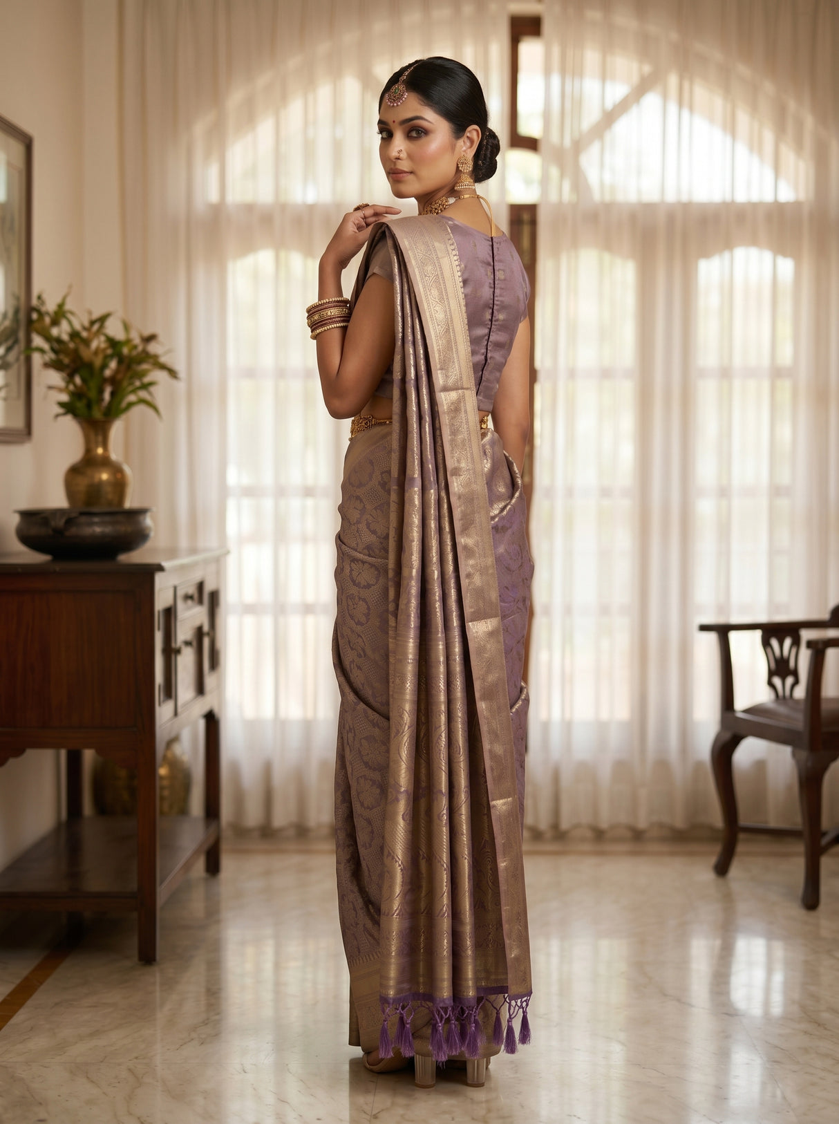 MIMOSA Saree Saree — pose 7 styling detail