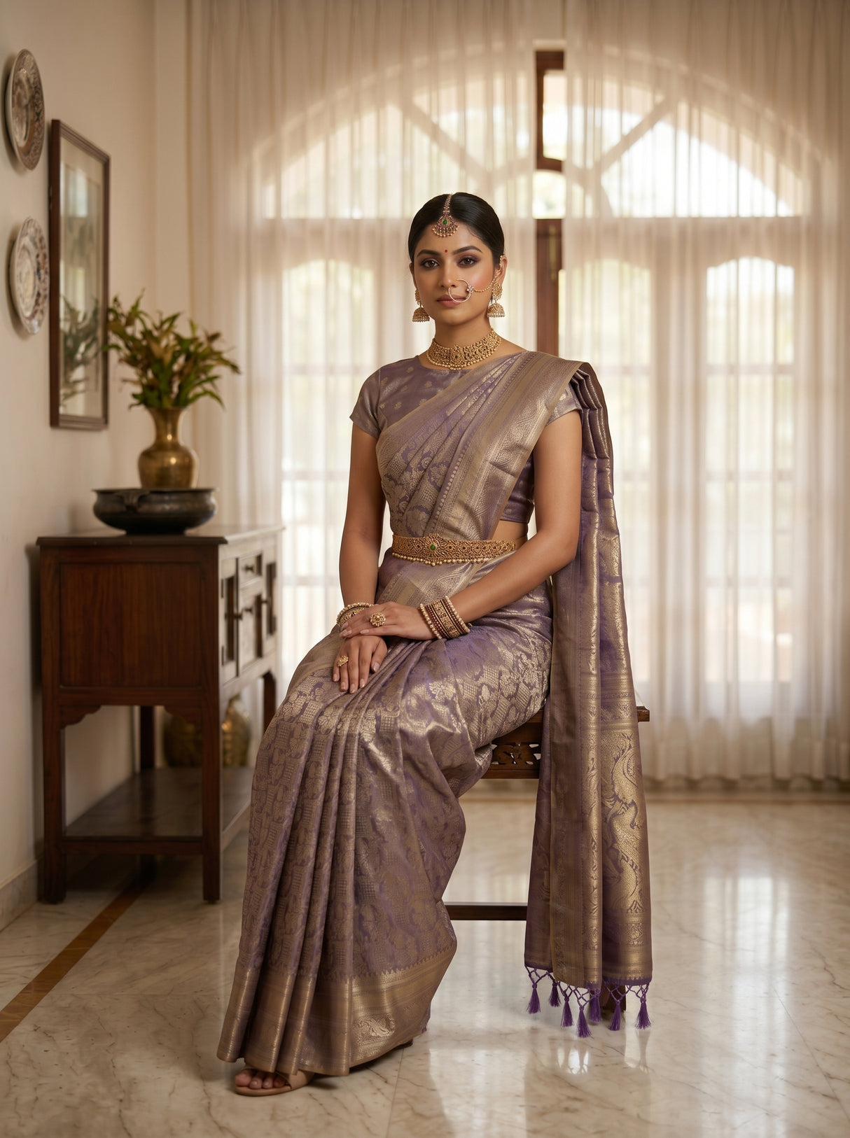 MIMOSA Saree Saree — pose 8 styling detail