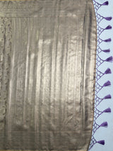 MIMOSA Saree Saree — pallu and zari work detail