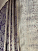 MIMOSA Violet Saree Saree — fleets shot full lifestyle