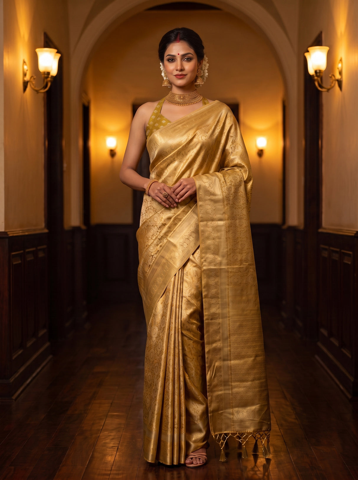 MIMOSA Saree Saree — pose 9 styling detail