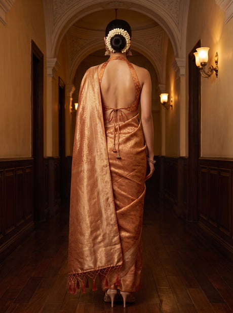 MIMOSA Saree Saree — pose 2 styling detail