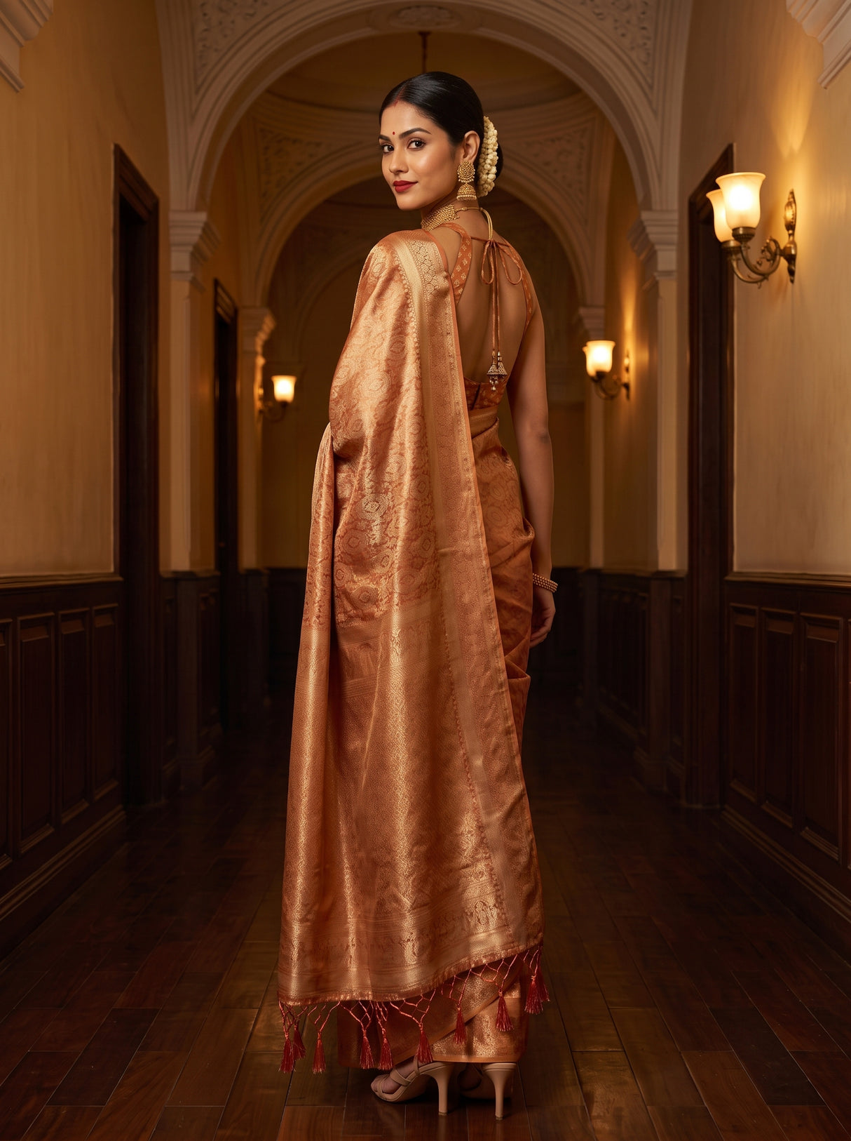 MIMOSA Saree Saree — pose 7 styling detail