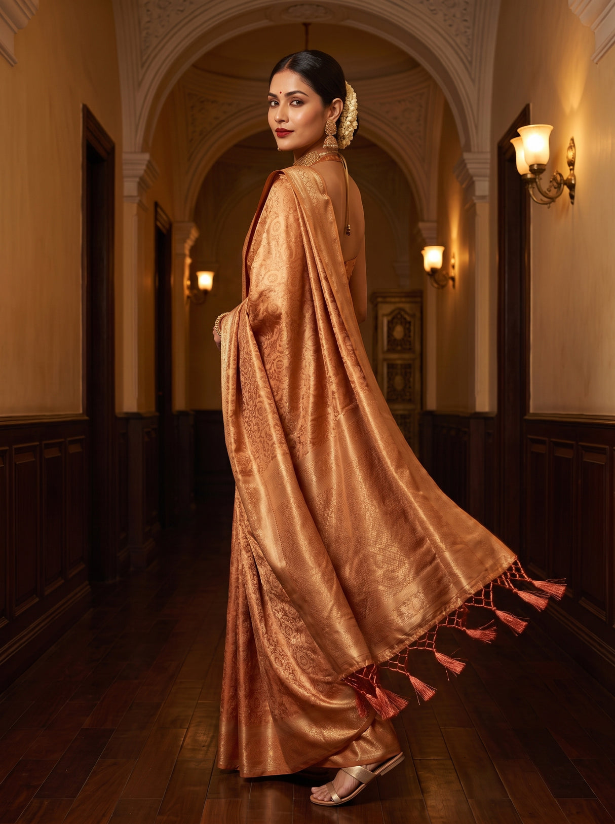 MIMOSA Saree Saree — pose 9 styling detail