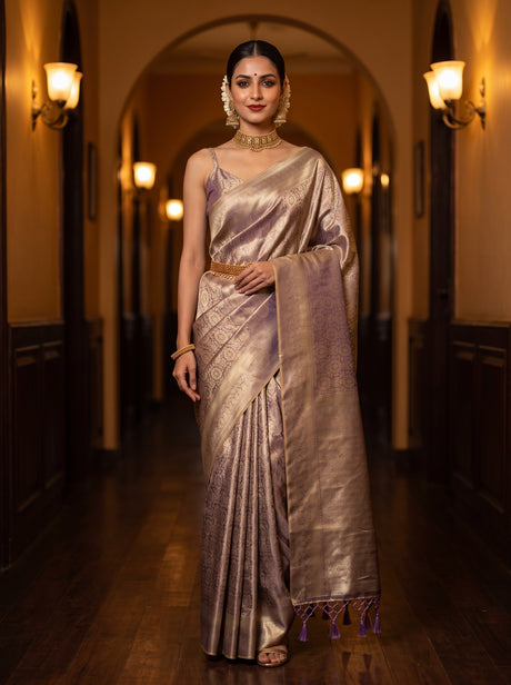 MIMOSA Saree Saree — front view on mannequin