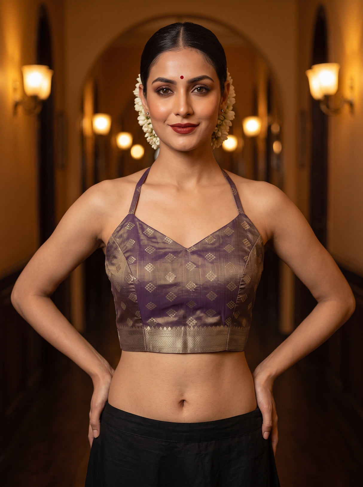 MIMOSA Saree Saree — blouse close-up