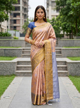 Orange  Saree