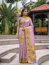 MIMOSA Rani Saree Saree — pose 7 styling detail