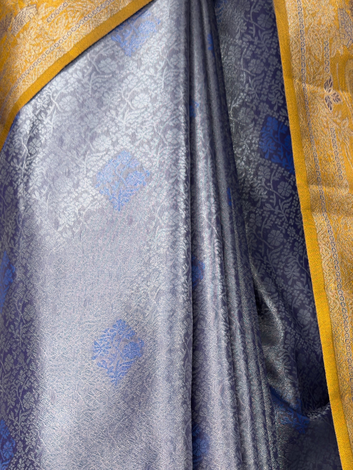 MIMOSA Violet Saree Saree — fleets shot full lifestyle