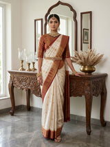 MIMOSA Saree Saree — front view on mannequin