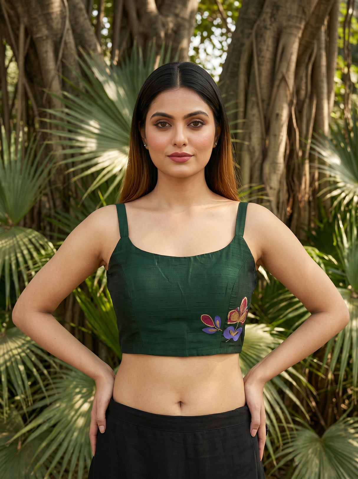 MIMOSA Saree Saree — blouse close-up
