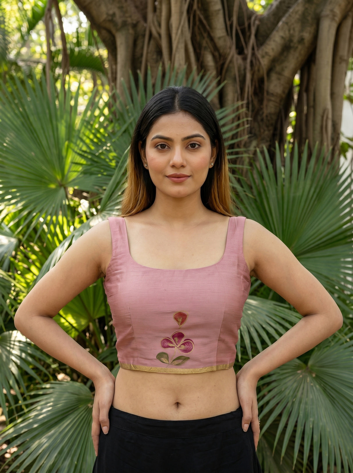 MIMOSA Saree Saree — blouse close-up