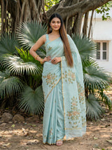 MIMOSA Saree Saree — pose 4 styling detail