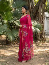 MIMOSA Saree Saree — pose 3 styling detail