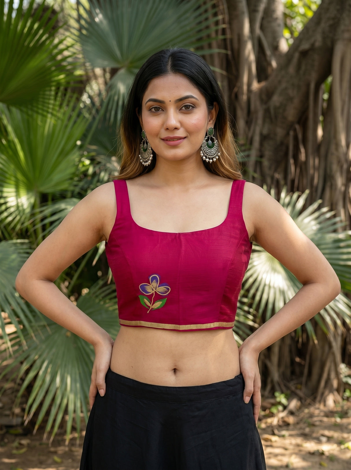 MIMOSA Saree Saree — blouse close-up